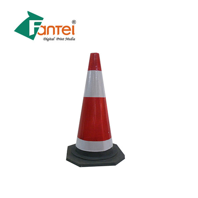 340gsm weerspiegelende Flex Banner Vinyl Untearable For-Road Uithangborden