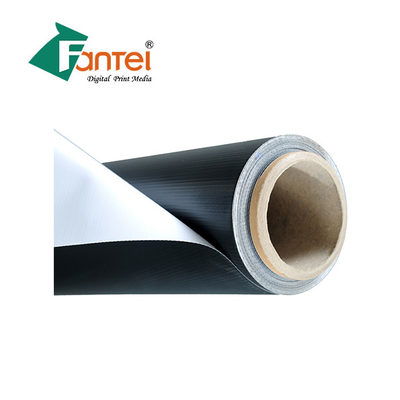 Waterdichte Zwarte de Banner340gsm 200D300D Hoge glanzend van pvc Blockout