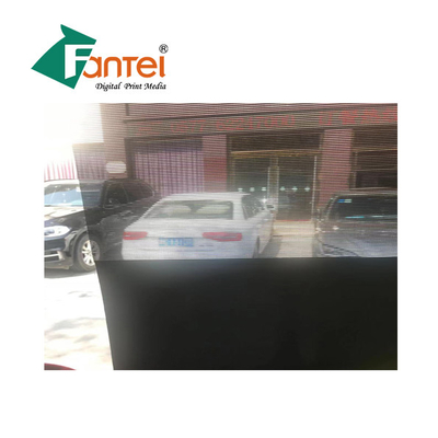 De Bannerprivacy van pvc van het gordijnnetwerk, Brandweerstand Mesh Banner With Liner
