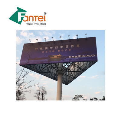 Media Gelamineerde pvc-Reclamebanners Frontlit Flex Glossy